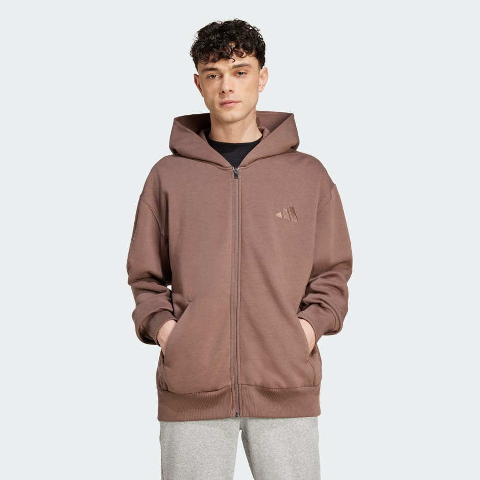 جاكيت بقبعة ALL SZN Fleece Full-Zip