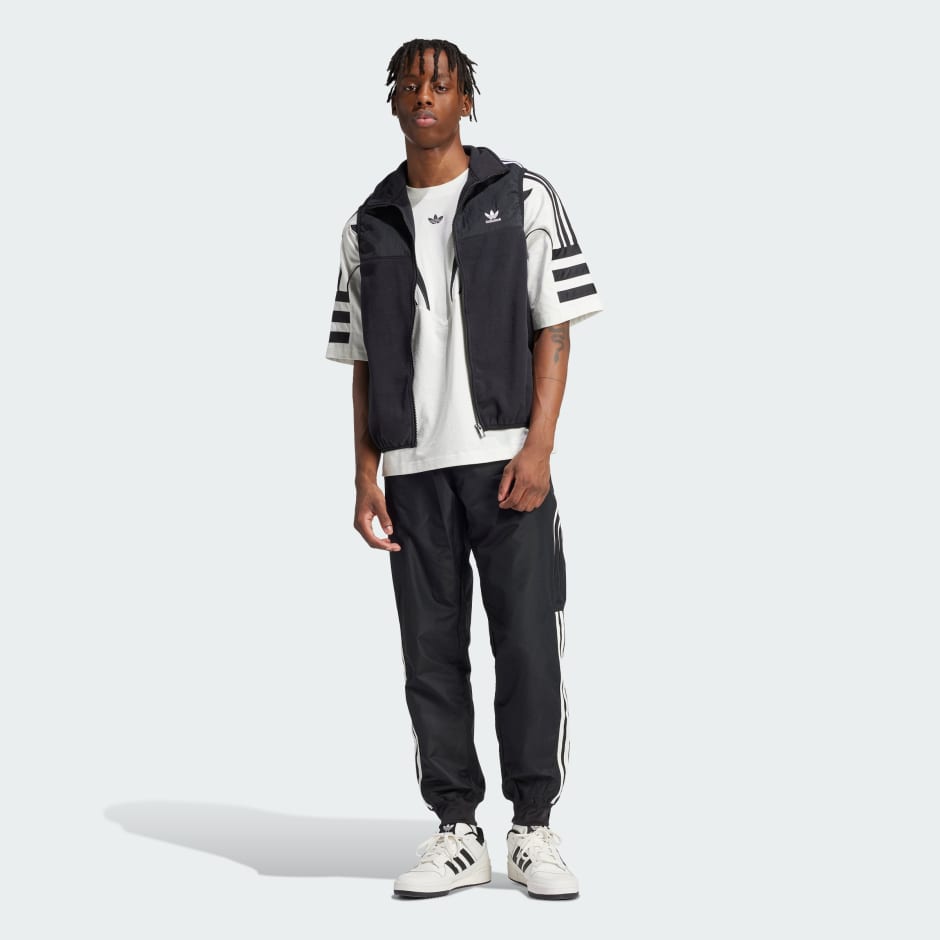 Prsluk Adicolor 3-Stripes Microfleece