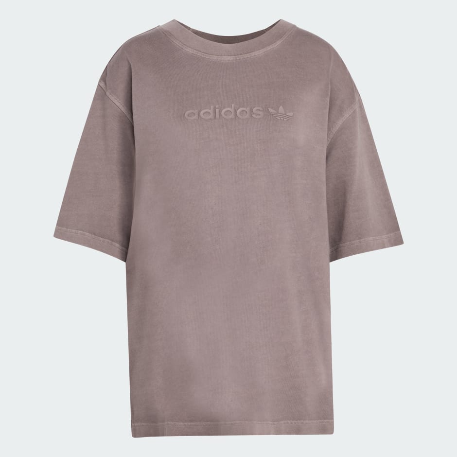 تيشيرت Essentials Linear Boyfriend Oversized Washed