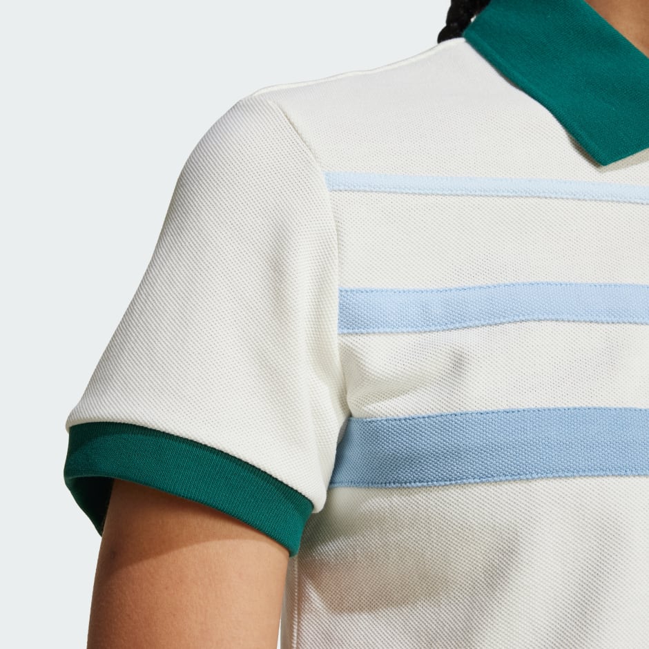 Tricou polo slim în stilul anilor '80