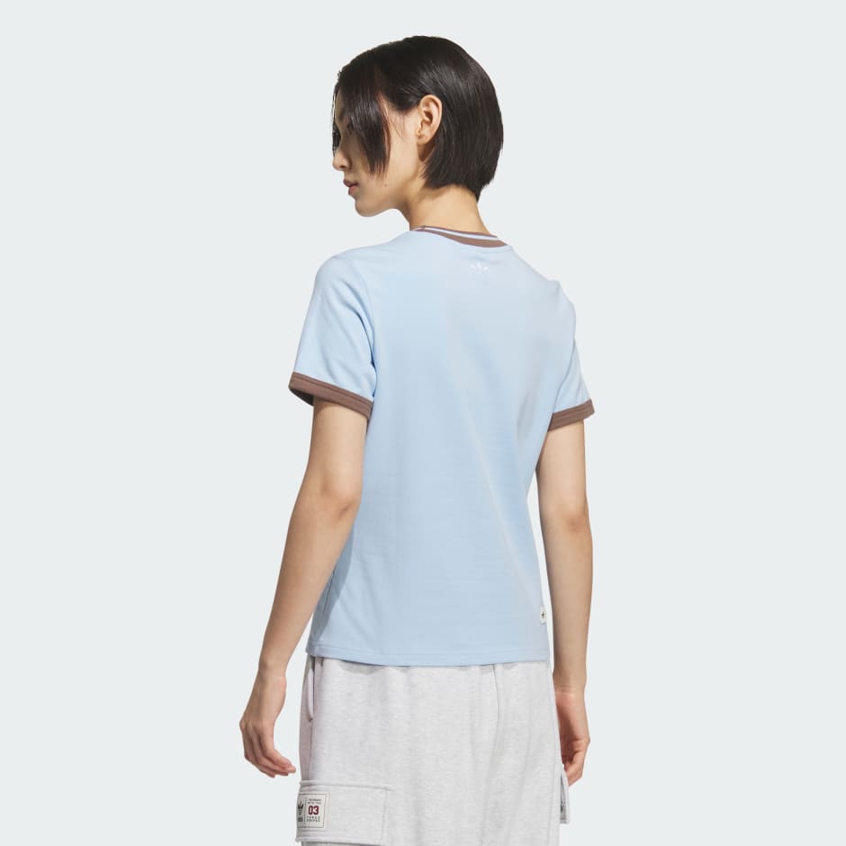 adidas Disney Dalmatian Ringer Tee - Blue | adidas Hong Kong