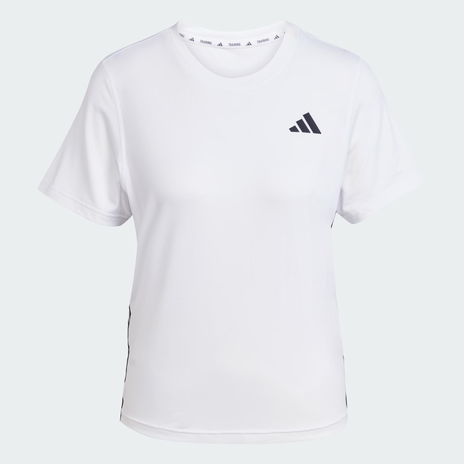 Train Essentials 3-Stripes Workout Tee