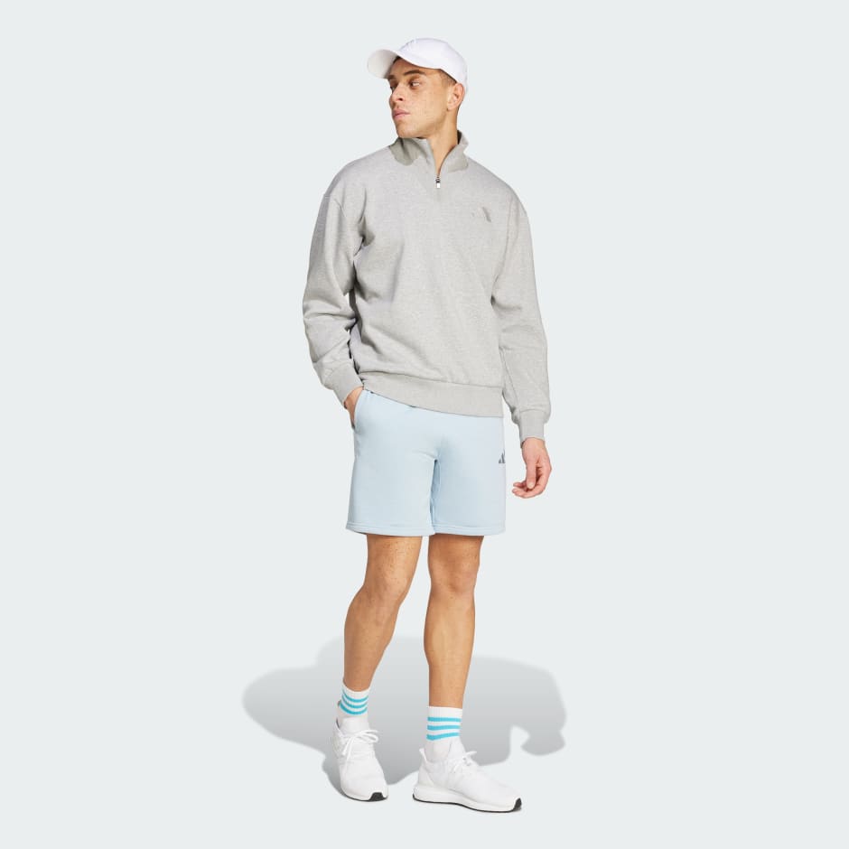 ALL SZN Fleece Quarter-Zip Crew Sweatshirt