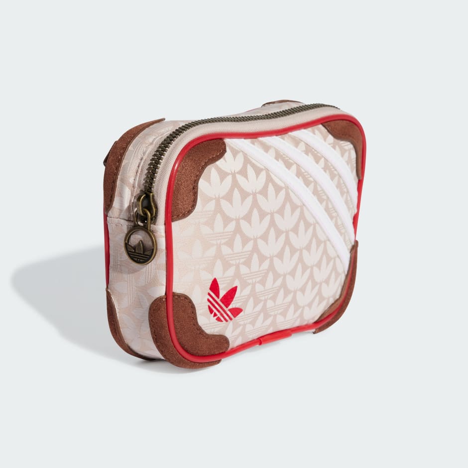 Torba Trefoil Monogram Jacquard Suede Mini Airliner