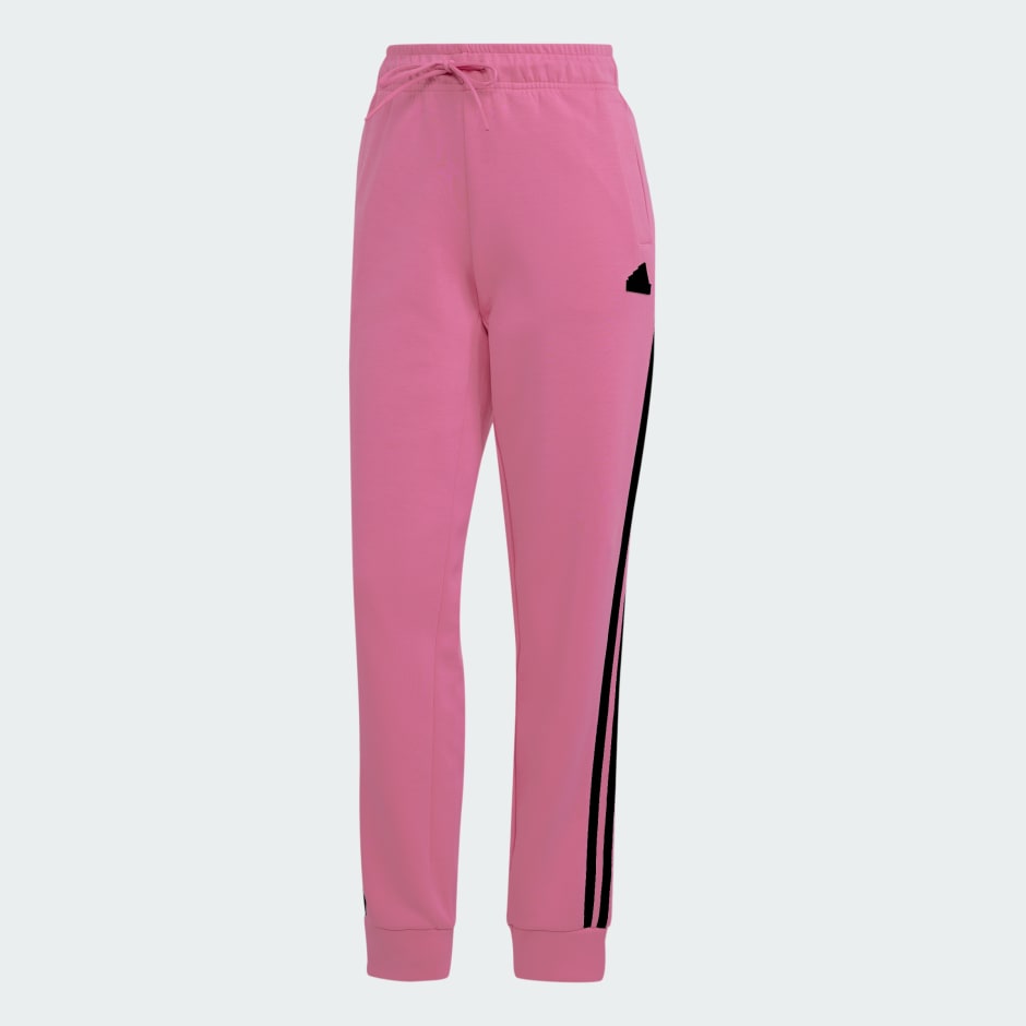 Adidas pink 2024 button pants