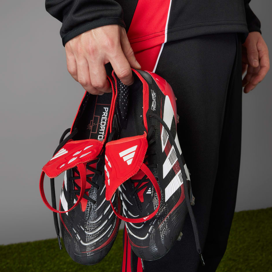 Predator Elite Fold-Over Tongue Firm Ground BWR Boots