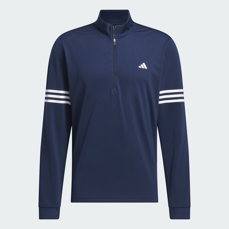 Adi 3-Stripes Half-Zip Top