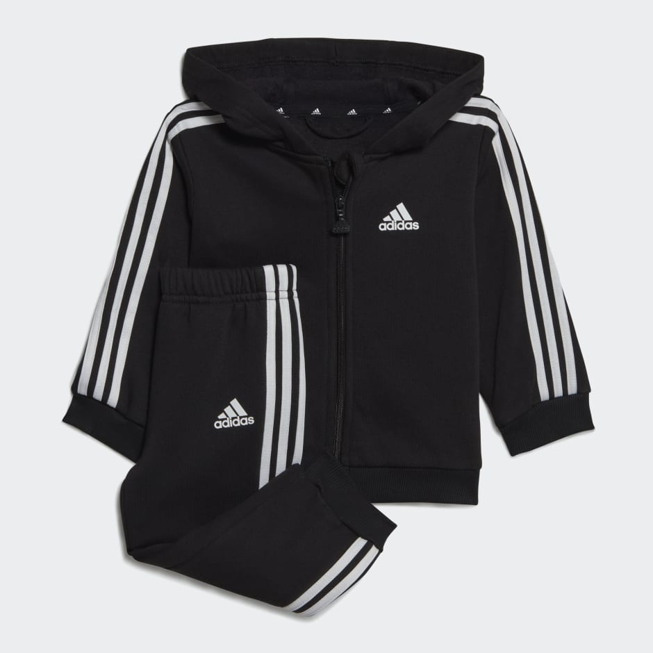 Essentials Full Zip Hooded Jogger Set