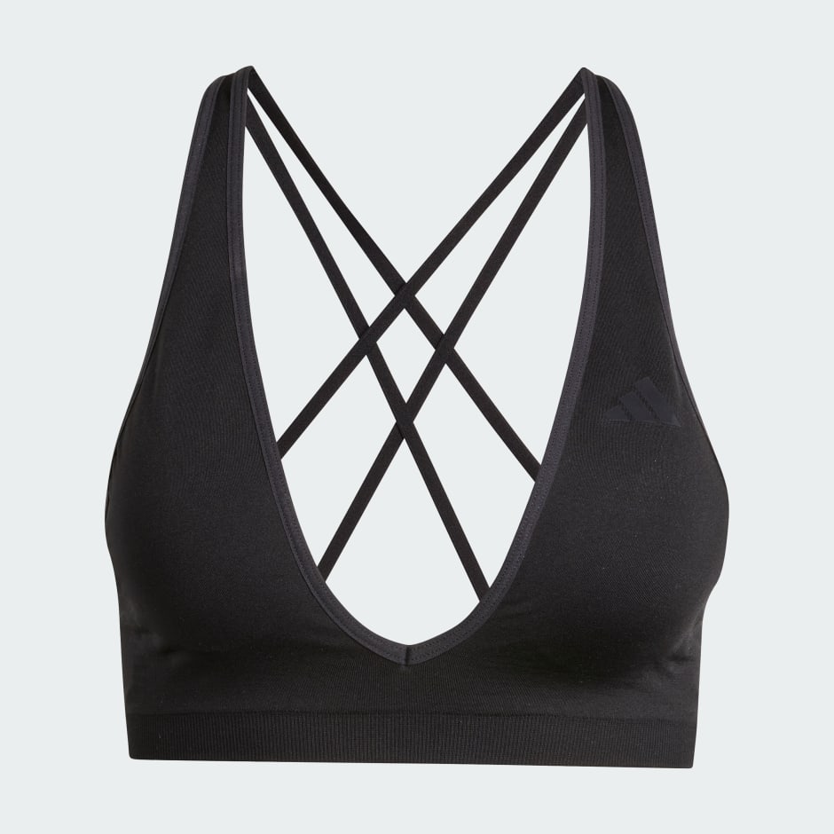 Sutien pentru antrenament Essentials Knit cu susținere ușoară