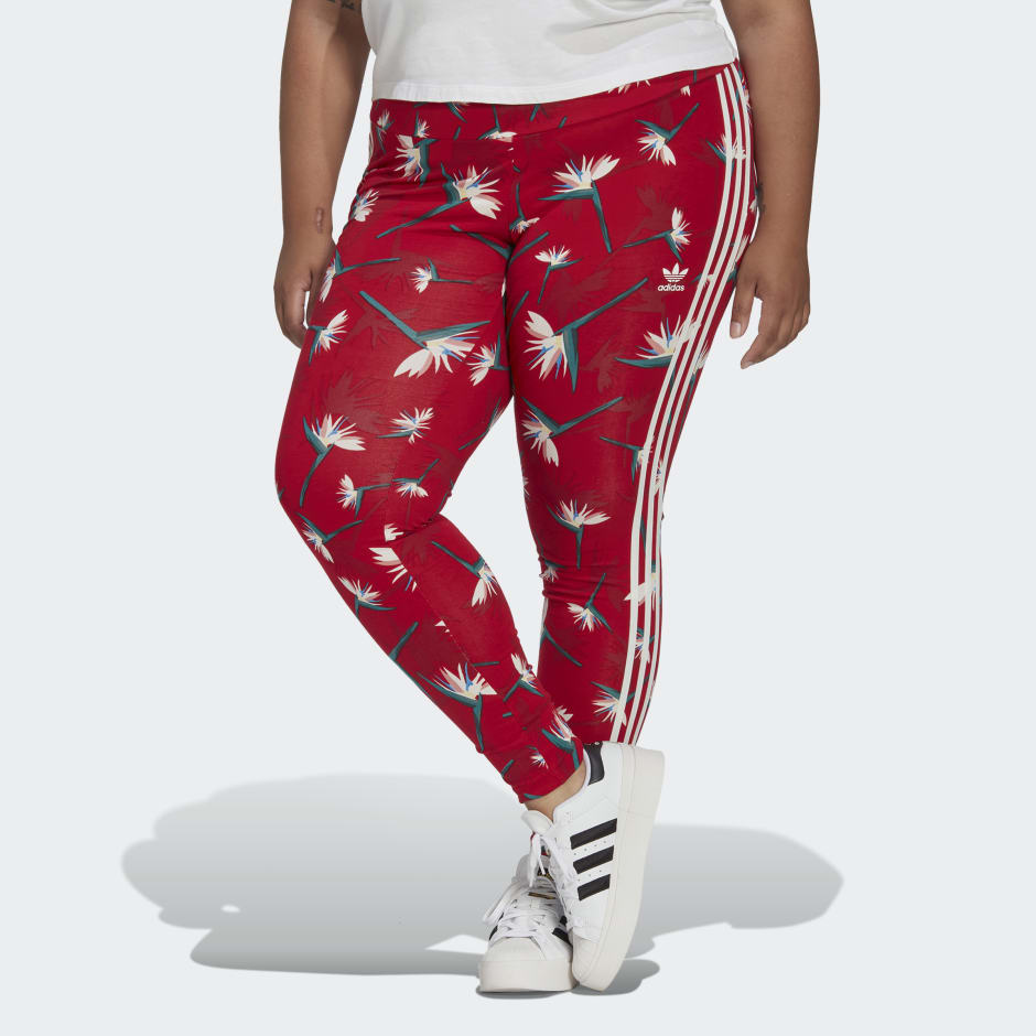 red adidas trousers womens