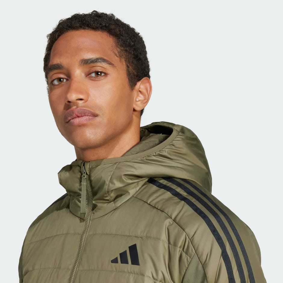 Essentials 3-Stripes Insulation Hybrid Jacket