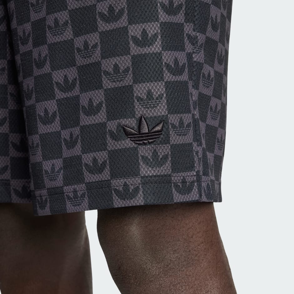 Monogram Regular Mesh Shorts