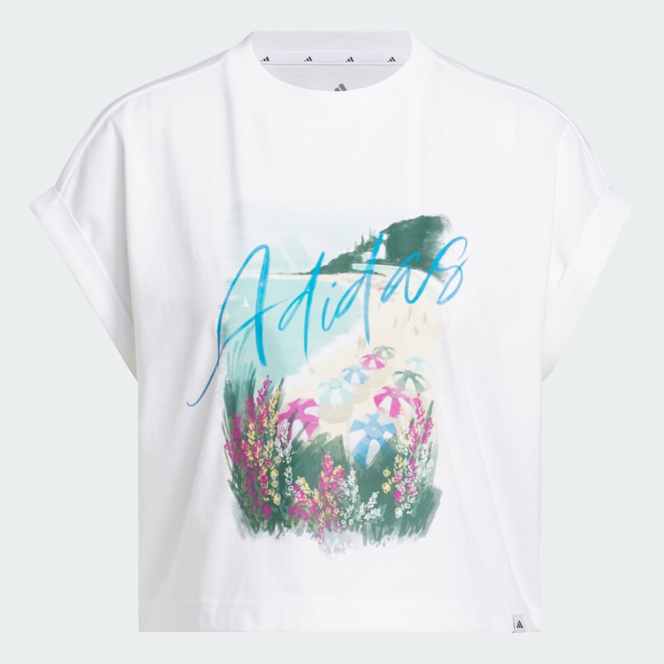 TRICOU CU GRAFICĂ SUMMER ROMANCE