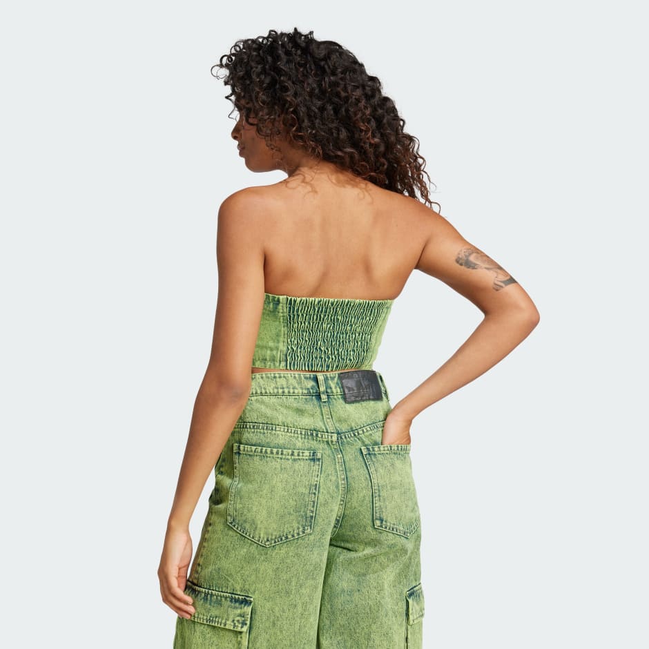 Adilenium Season 2 Washed Denim Tube Top