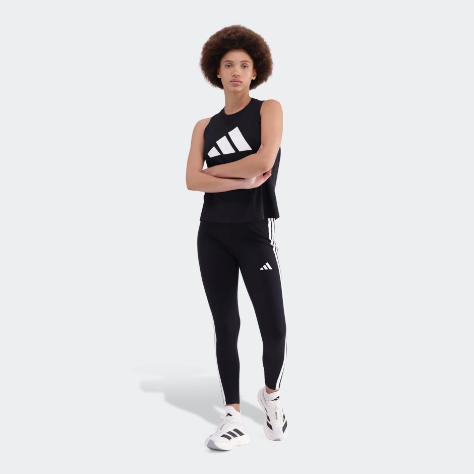 Essentials 3-Stripes Cotton Leggings