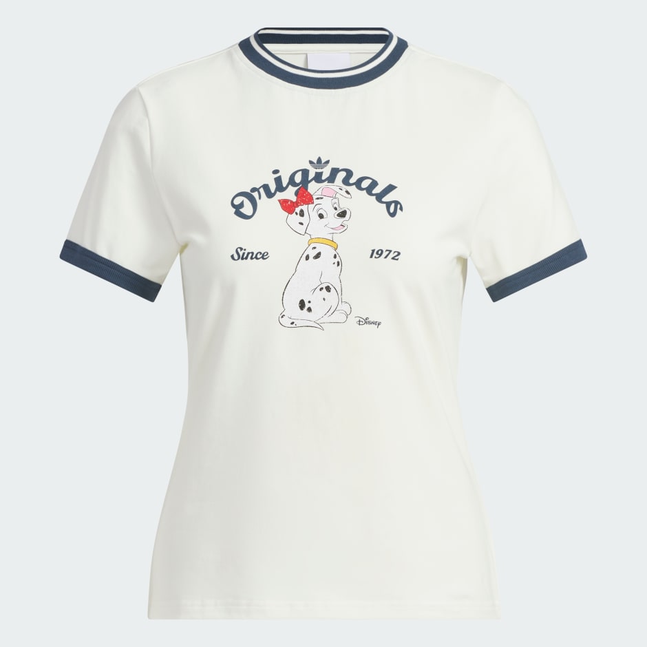 ☆Adidas x Disney☆Originals Ringer Tee White adidas Disney Dalmatian Ringer Tee - White | adidas Hong Kong