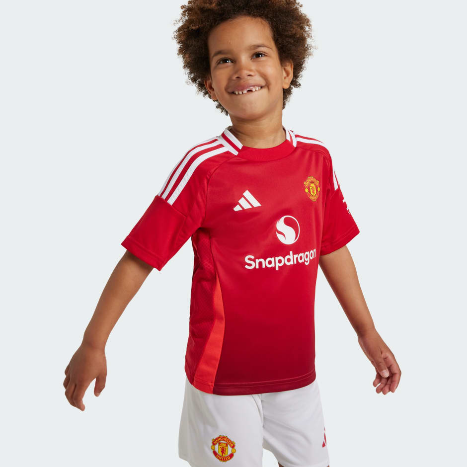 Set mini Manchester United 24/25 Home pentru copii