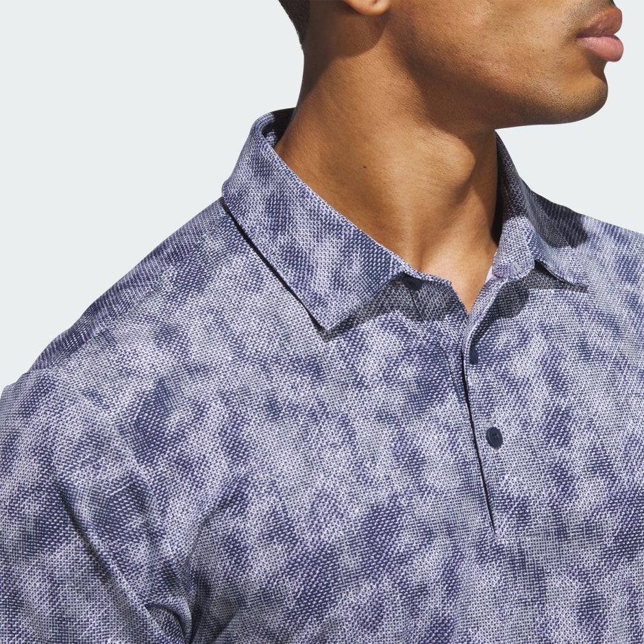 Ultimate365 Textured Print Polo Shirt