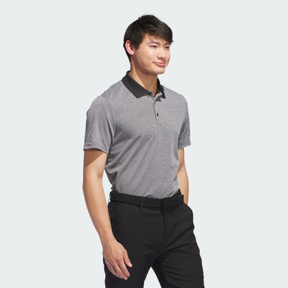 Adi Performance Heathered Polo Shirt