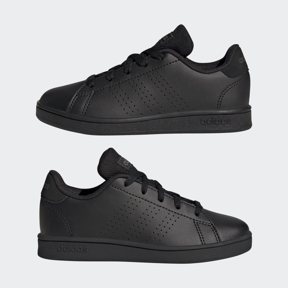 skraber fumle sæt adidas Advantage Lifestyle Court Lace Shoes - Black | adidas TZ