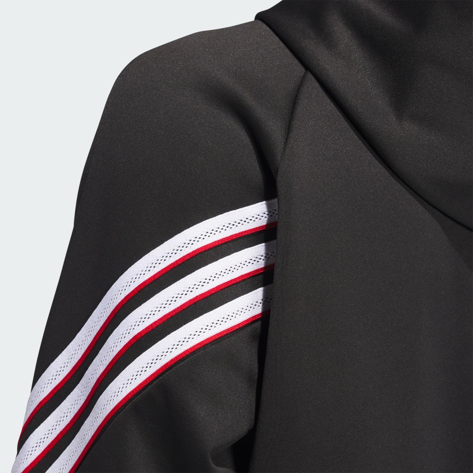 Topla majica s kapuljačom od flisa adidas Basketball Crazy