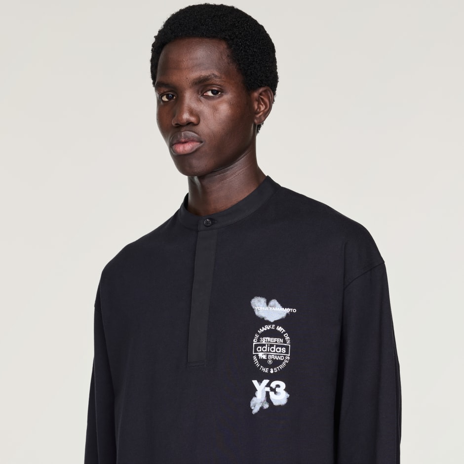 Tricou polo cu m&acirc;necă lungă Y-3