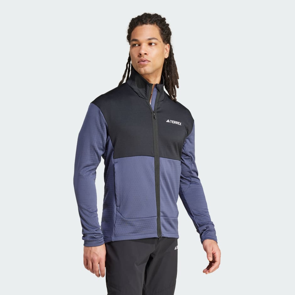 Chaqueta Terrex Multi Light Cierre Frontal Felpa