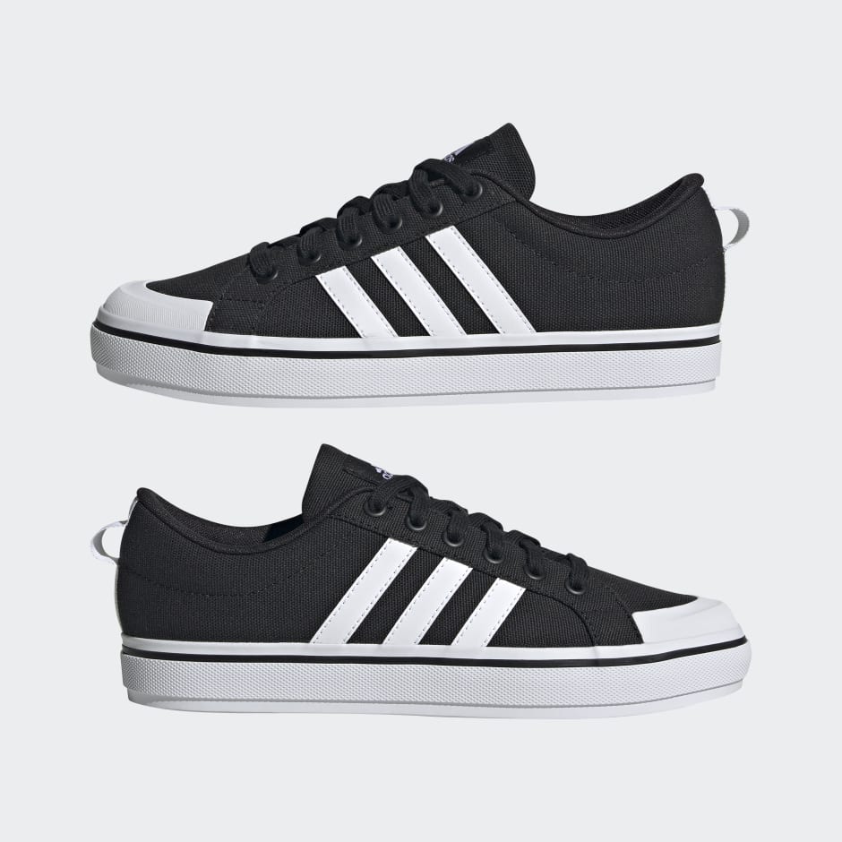 Adidas sales black canvas