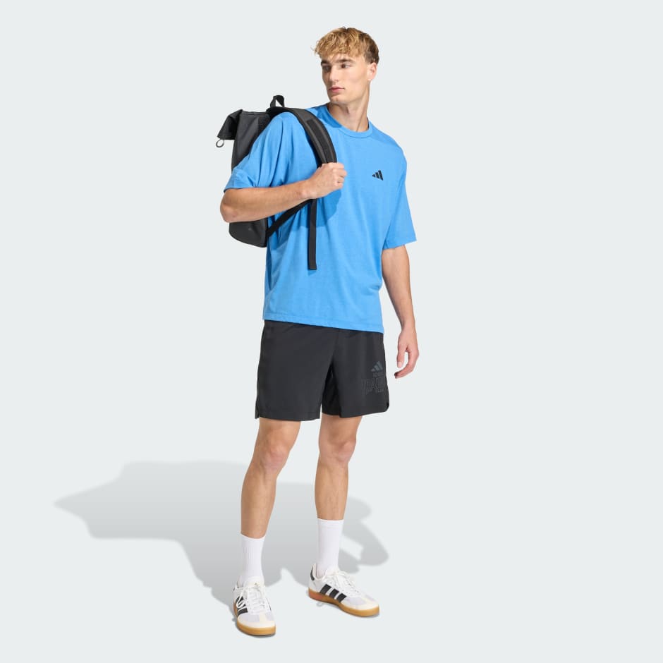 PANTALONI SCURȚI D4T POWER ESSENTIALS WORKOUT GRAPHICS