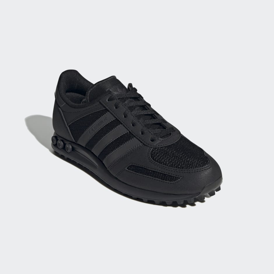 Men's Shoes - LA Trainer Shoes - Black | adidas Oman