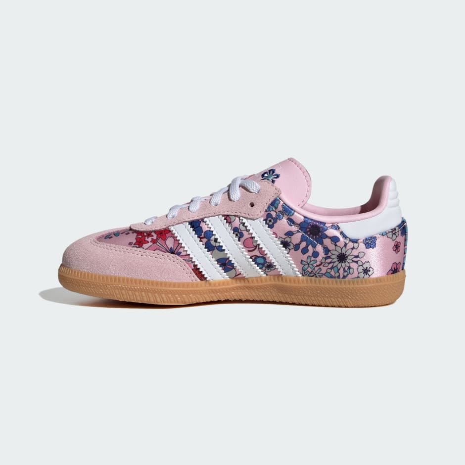 ADIDAS LIBERTY LONDON SAMBA OG COMFORT CLOSURE ELASTIC LACE SHOES