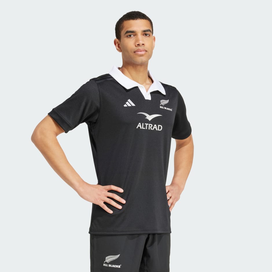 Tricou de rugby cu mânecă scurtă și tehnologie AEROREADY All Blacks