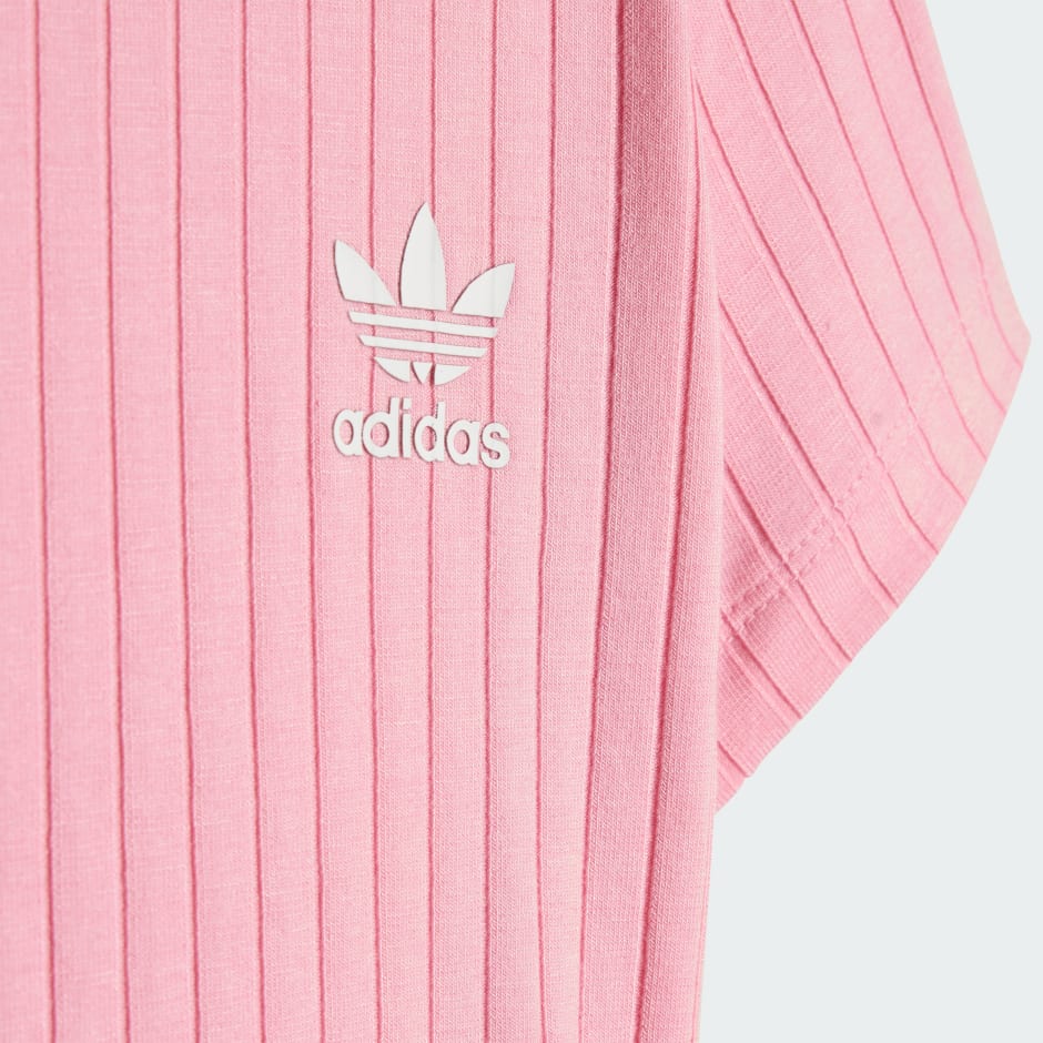 REGULAR WIDE RIB SHORT T-SHIRT SET