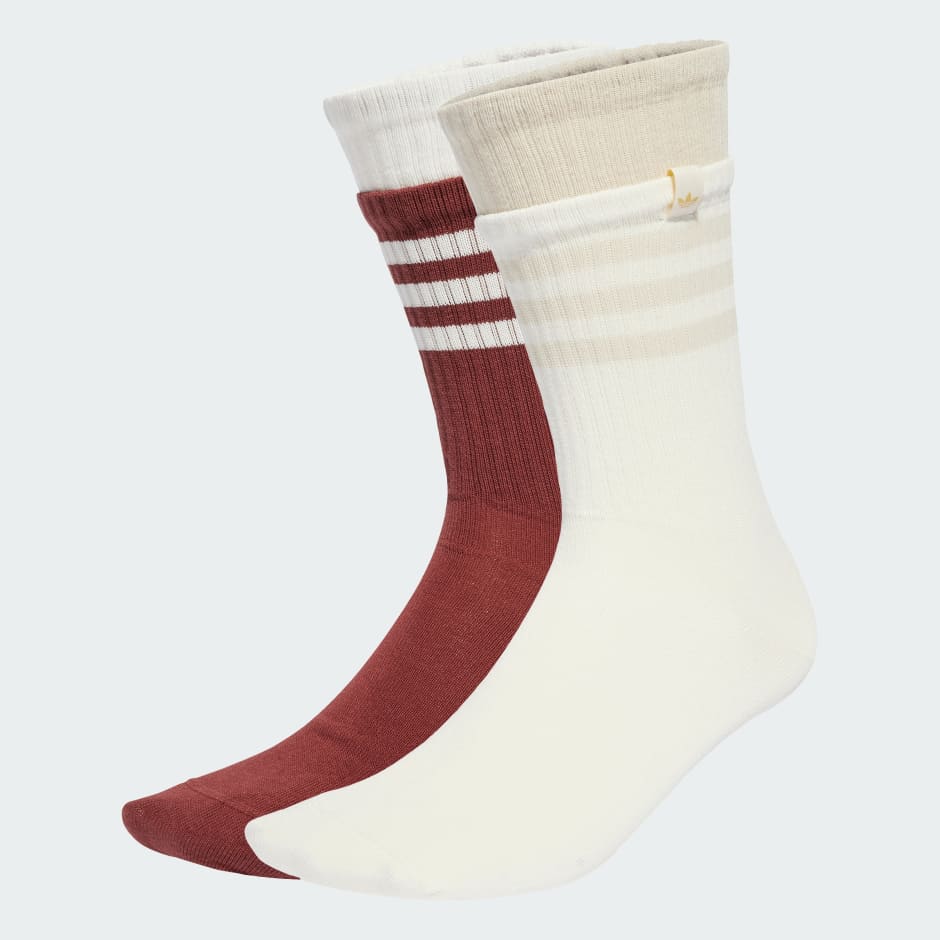 Two-Layer Crew Socks 2 Pairs