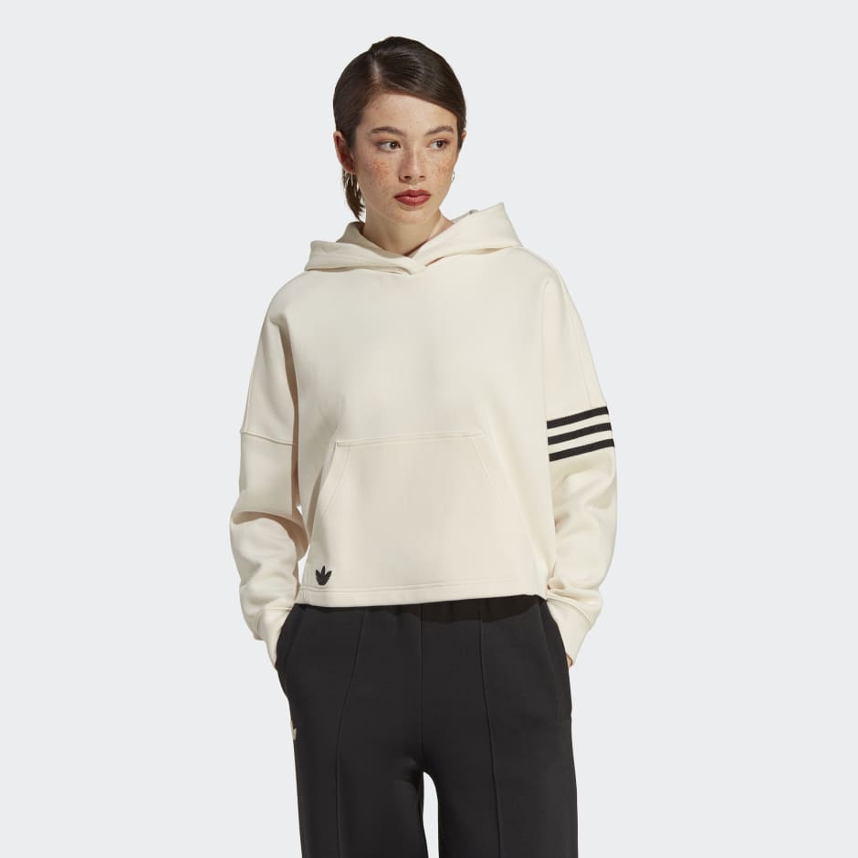 adidas Adicolor Neuclassics Hoodie - White | KE adidas