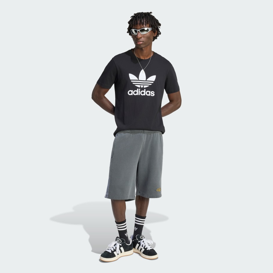 ADIDAS ORIGINALS - WASHED GRAPHICS BASKETBALL SHORTS