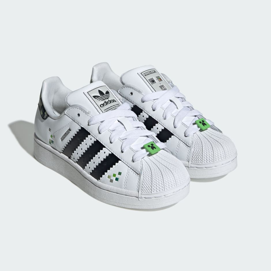 Tenis Superstar II x Minecraft Ni&ntilde;os