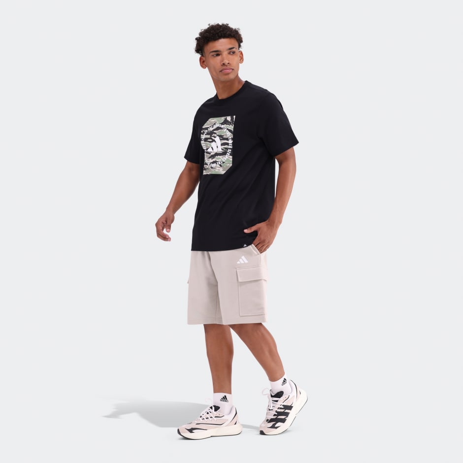 Camo Shape Graphic T-Shirt