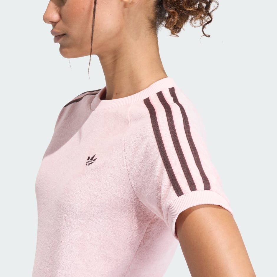 TRICOU DIN MATERIAL PLUȘAT TIP PROSOP CALI