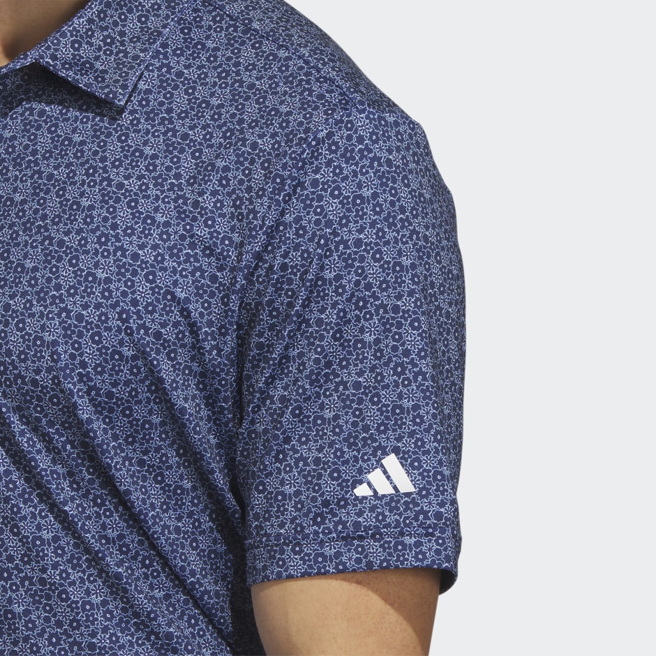 Firmar Desconfianza busto Men's Clothing - Ultimate365 Allover Print Golf Polo Shirt - Blue | adidas  Saudi Arabia