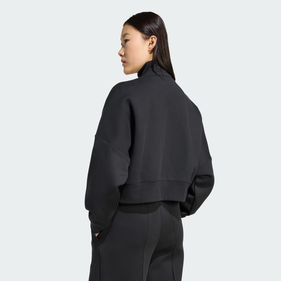 Veste zipp&eacute;e 3 bandes d&eacute;cal&eacute;es