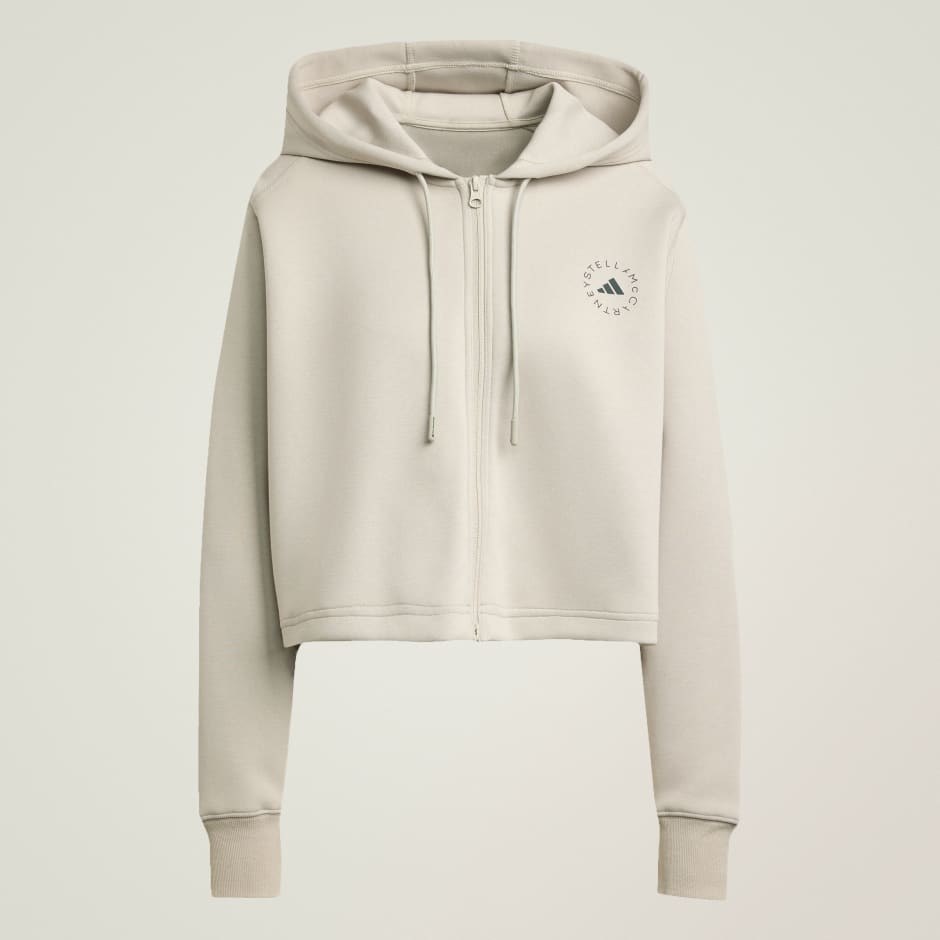 adidas by Stella McCartney Sportswear Cropped Hoodie