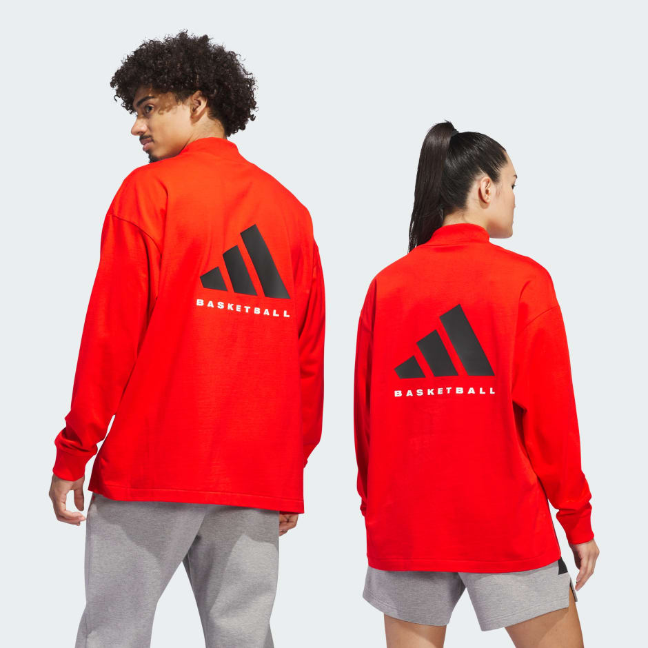 adidas Basketball Long Sleeve Tee