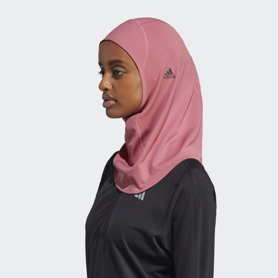 opwinding Onafhankelijkheid innovatie adidas Run Icons 3-Stripes Sport Hijab - Pink | adidas SA