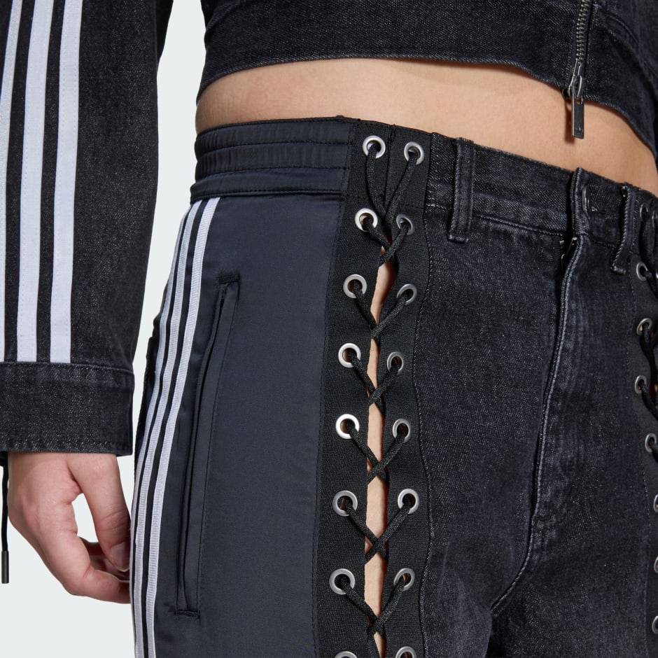 ADIDAS ORIGINALS DENIM FB LACING PANTS