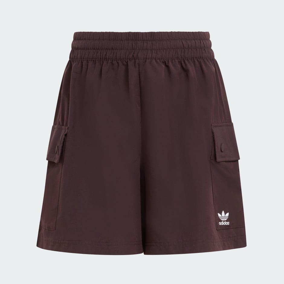 Essentials Woven High-Waist Cargo Shorts