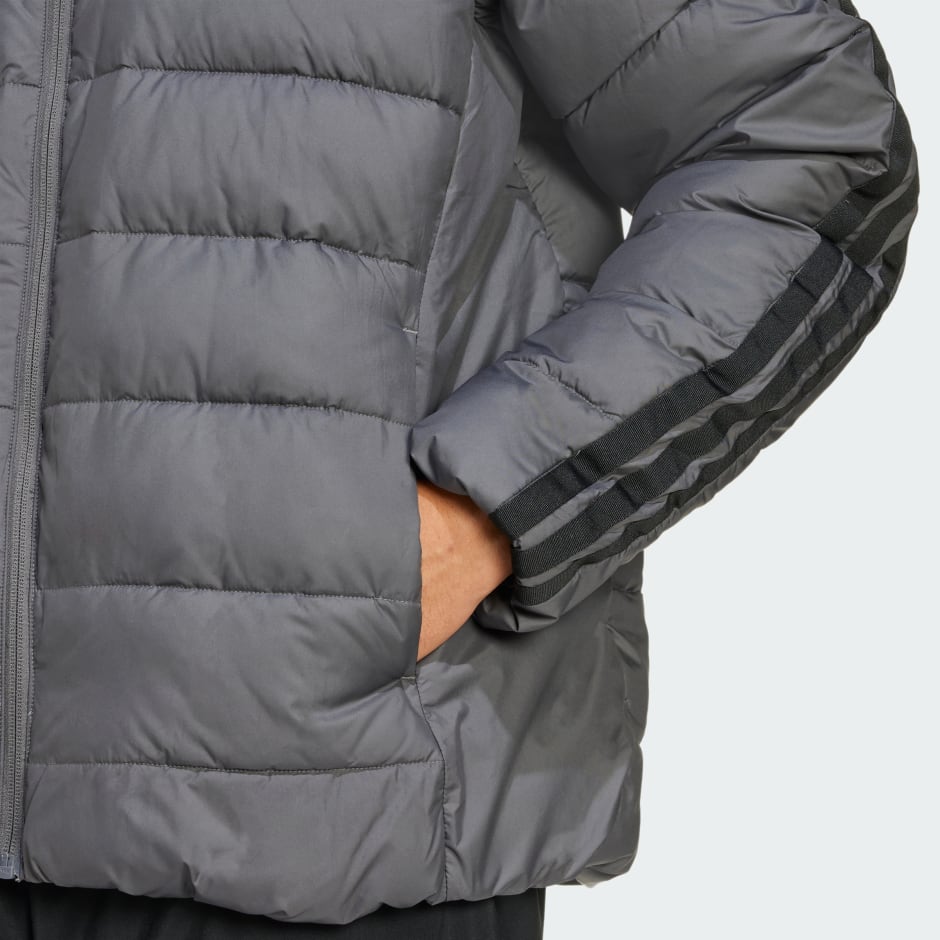 Essentials CLIMAWARM 3-Stripes Synthetic Down Jackets