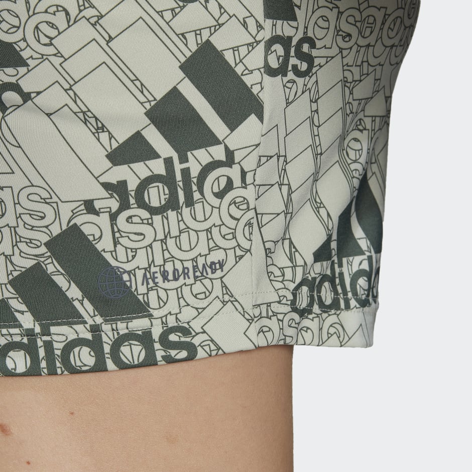 AEROREADY Made for Training Logo Print Crop Tee