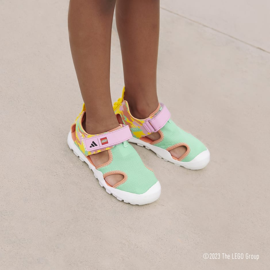 Kids Shoes - Terrex x LEGO® Captain Toey Sandals - Green | adidas Saudi ...