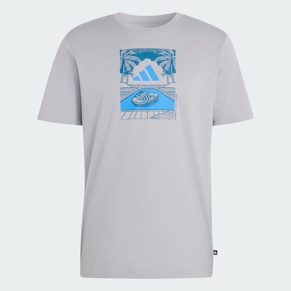 SUMMER SLIDES RELAX GRAPHIC T-SHIRT